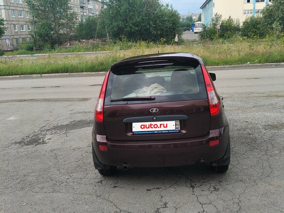 2012 Lada (ВАЗ) Kalina I, пурпурный - вид 2