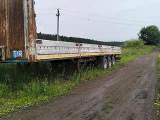 2011 МАЗ Полуприцеп бортовой, синий, 520000 рублей, вид 1