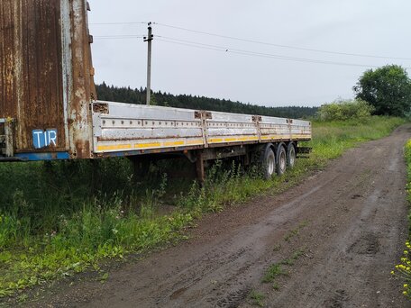 2011 МАЗ Полуприцеп бортовой, синий, 520000 рублей, вид 1