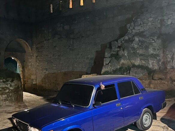 2007 Lada (ВАЗ) 2107, синий, 250000 рублей