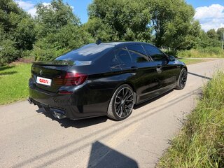 2013 BMW 5 серии 528i xDrive VI (F10/F11/F07) Рестайлинг, чёрный, 2590000 рублей, вид 5