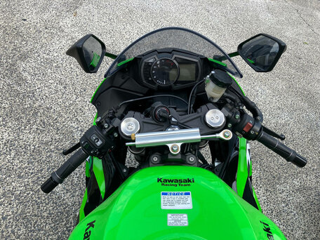 2019 Kawasaki ZX-6R Ninja, зелёный, 810000 рублей, вид 5