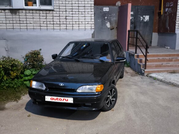 2008 Lada (ВАЗ) 2114, зелёный, 117000 рублей - вид 1