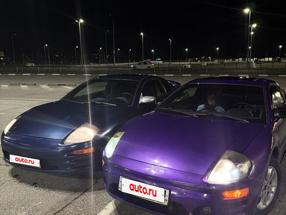 2001 Mitsubishi Eclipse III, фиолетовый, 675000 рублей - вид 7