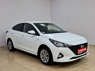 2020 Hyundai Solaris II Рестайлинг, белый, 1390000 рублей, вид 3