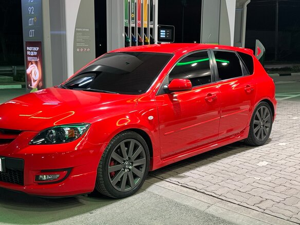 2008 Mazda 3 MPS I, красный, 950000 рублей