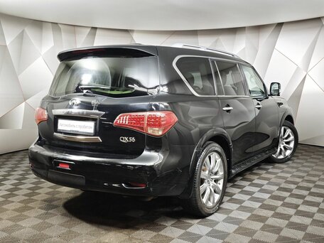 2012 Infiniti QX56 II, чёрный, 1379000 рублей, вид 2