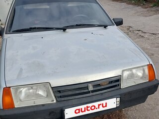2002 Lada (ВАЗ) 21099, серебристый, 127000 рублей, вид 1