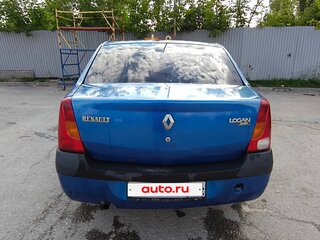 2006 Renault Logan I, синий, 170000 рублей, вид 3