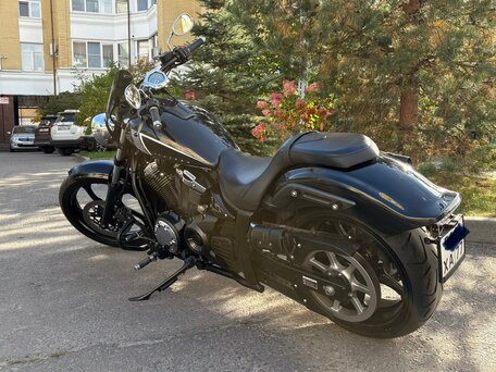 2013 Yamaha XVS1300, чёрный, 1250000 рублей, вид 4