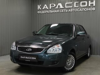2013 Lada (ВАЗ) Priora I, зелёный, 270000 рублей, вид 1
