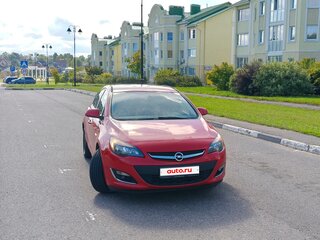 2012 Opel Astra J Рестайлинг, красный, 850000 рублей, вид 1