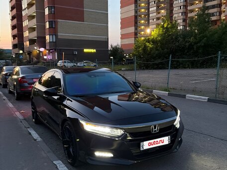 2019 Honda Accord X, чёрный, 1700000 рублей, вид 1