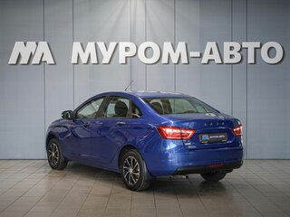 2021 Lada (ВАЗ) Vesta Cross I, синий, 1100000 рублей, вид 2