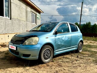 2002 Toyota Vitz I (P10), голубой, 300000 рублей, вид 1
