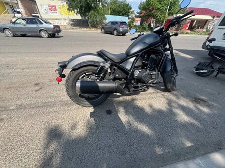 2022 Honda CMX 1100 Rebel, чёрный, 920000 рублей, вид 2