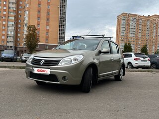 2010 Renault Sandero I, бежевый, 600000 рублей, вид 1