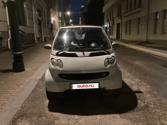 2002 Smart Fortwo City-Cabrio I, серебристый - вид 1
