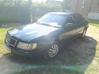 1992 Audi 100 IV (C4), зелёный, 350000 рублей, вид 2