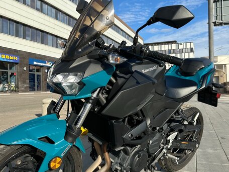2021 Kawasaki Z 400, голубой, 500000 рублей, вид 1