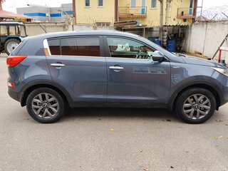 2015 Kia Sportage III Рестайлинг, синий, 1500000 рублей, вид 4