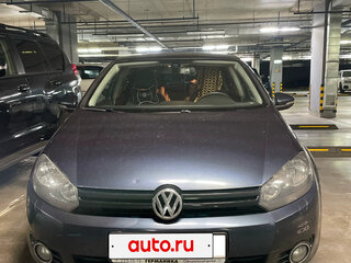 2011 Volkswagen Golf VI, синий, 710000 рублей, вид 1