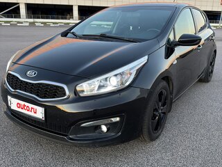 2015 Kia Ceed II Рестайлинг, чёрный, 1120000 рублей, вид 2