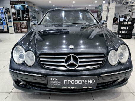 2004 Mercedes-Benz CLK-Класс 200 II (W209), чёрный, 450000 рублей, вид 2