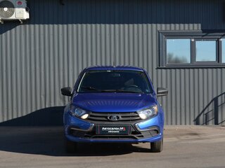 2019 Lada (ВАЗ) Granta I Рестайлинг, синий, 599999 рублей, вид 2
