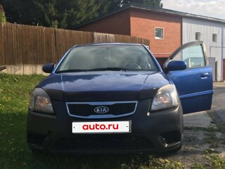 2011 Kia Rio II Рестайлинг, синий, 620000 рублей, вид 2
