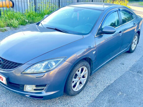 2008 Mazda 6 II (GH), серый, 650000 рублей
