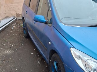 2006 Peugeot 307 I Рестайлинг, синий, 290000 рублей, вид 5