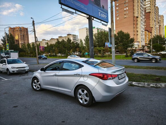 2012 Hyundai Elantra V (MD), серебристый - вид 5