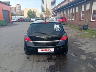 2007 Opel Astra H Рестайлинг, чёрный, 170000 рублей, вид 3