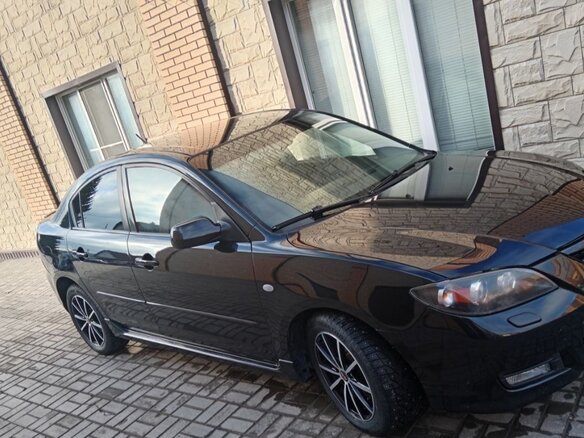 2008 Mazda 3 4-speed I (BK) Рестайлинг, чёрный, 650000 рублей - вид 5