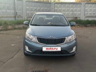2014 Kia Rio 6-speed III, голубой, 750000 рублей, вид 2