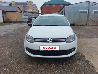 2014 Volkswagen Polo V, белый, 710000 рублей, вид 2