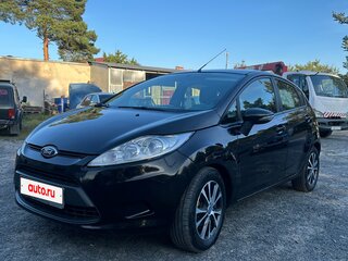 2010 Ford Fiesta Mk6, чёрный, 600000 рублей, вид 1