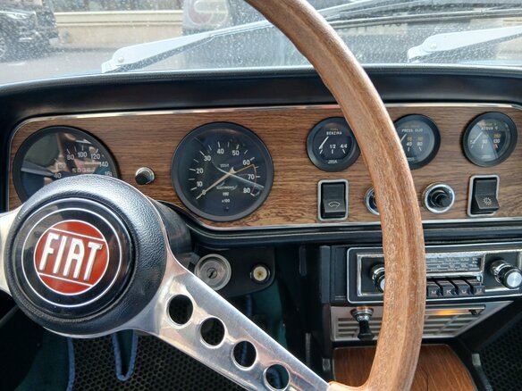 1969 Fiat 124 I, синий, 5500000 рублей - вид 16