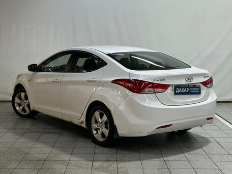 2012 Hyundai Elantra V (MD), белый, 570000 рублей, вид 4