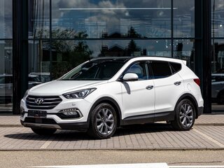 2017 Hyundai Santa Fe III Рестайлинг, белый, 1755000 рублей, вид 1