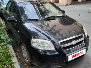 2011 Chevrolet Aveo I Рестайлинг, чёрный, 580000 рублей, вид 1