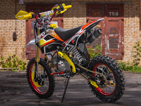 2026 Kayo Evolution YX140EM, жёлтый, 128890 рублей, вид 3