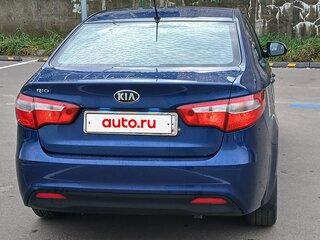 2015 Kia Rio III, синий, 715000 рублей, вид 4