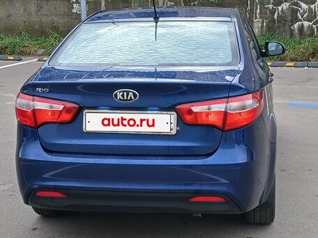2015 Kia Rio III, синий, 715000 рублей, вид 4