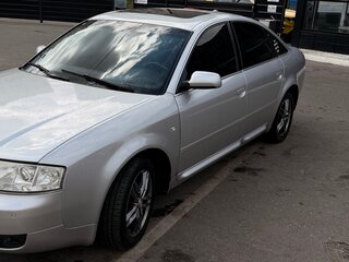 2002 Audi A6 II (C5) Рестайлинг, белый, 550000 рублей, вид 4