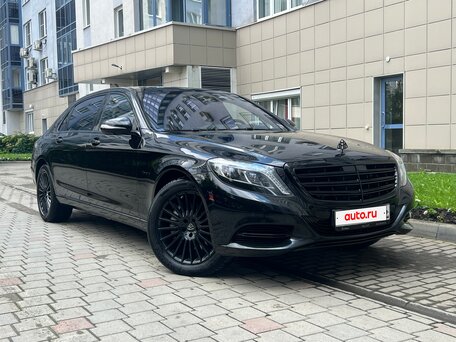 2015 Mercedes-Benz Maybach S-Класс 500 I (X222), чёрный, 3889000 рублей, вид 4
