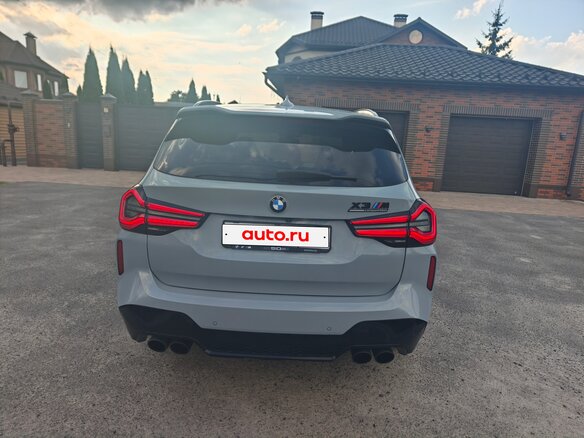 2021 BMW X3 M Competition I (F97) Рестайлинг, серый, 6700000 рублей - вид 4