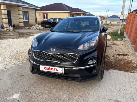 2019 Kia Sportage IV Рестайлинг, чёрный, 1600000 рублей, вид 1