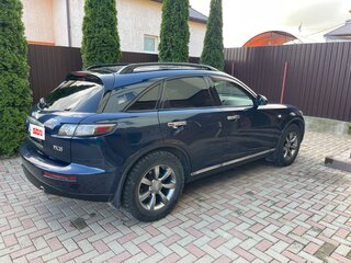 2007 Infiniti FX35 I (S50) Рестайлинг, синий, 885000 рублей, вид 5
